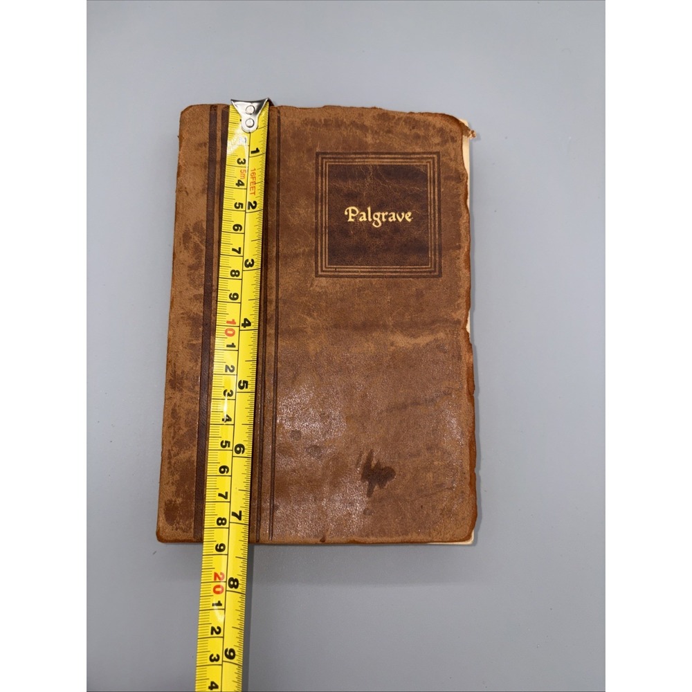 Palgrave's Golden Treasury 1932 Poems Songs Leather Cover READ - Picture 2 of 10